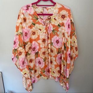F21 Floral Tunic
